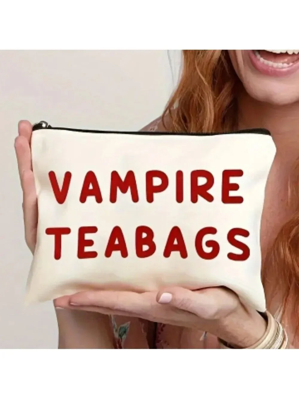 Vampire Teabags Cosmetics Pouch